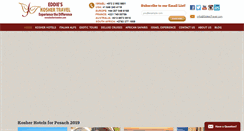 Desktop Screenshot of koshertravelers.com